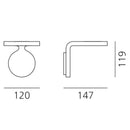Artemide Rea 12 Wall Light | All Square Lighting