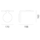 Artemide Rea 17 Wall Light | All Square Lighting