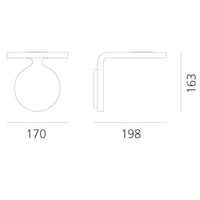 Artemide Rea 17 Wall Light | All Square Lighting