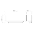 Astro Lighting Amalfi 315 Wall Light | All Square Lighting