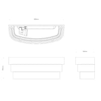 Astro Lighting Amas 320 Wall Light | All Square Lighting