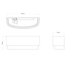 Astro Lighting Amat 320 Wall Light | All Square Lighting