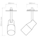 Astro Lighting Apollo 100 Recessed Spotlight | All Square Lighting