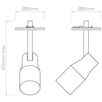 Astro Lighting Apollo 100 Recessed Spotlight | All Square Lighting