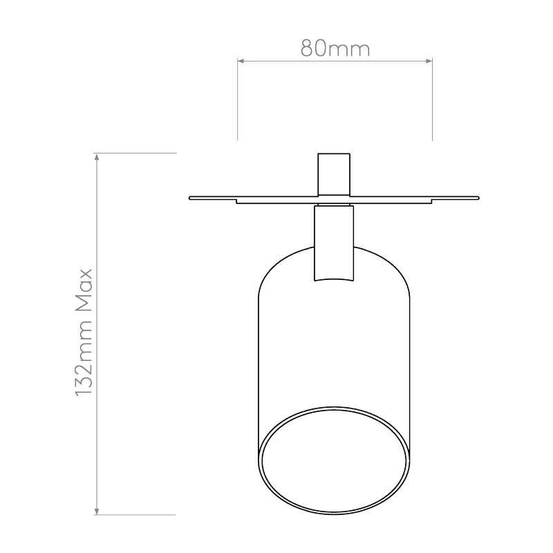 Aqua Recessed Spotlight