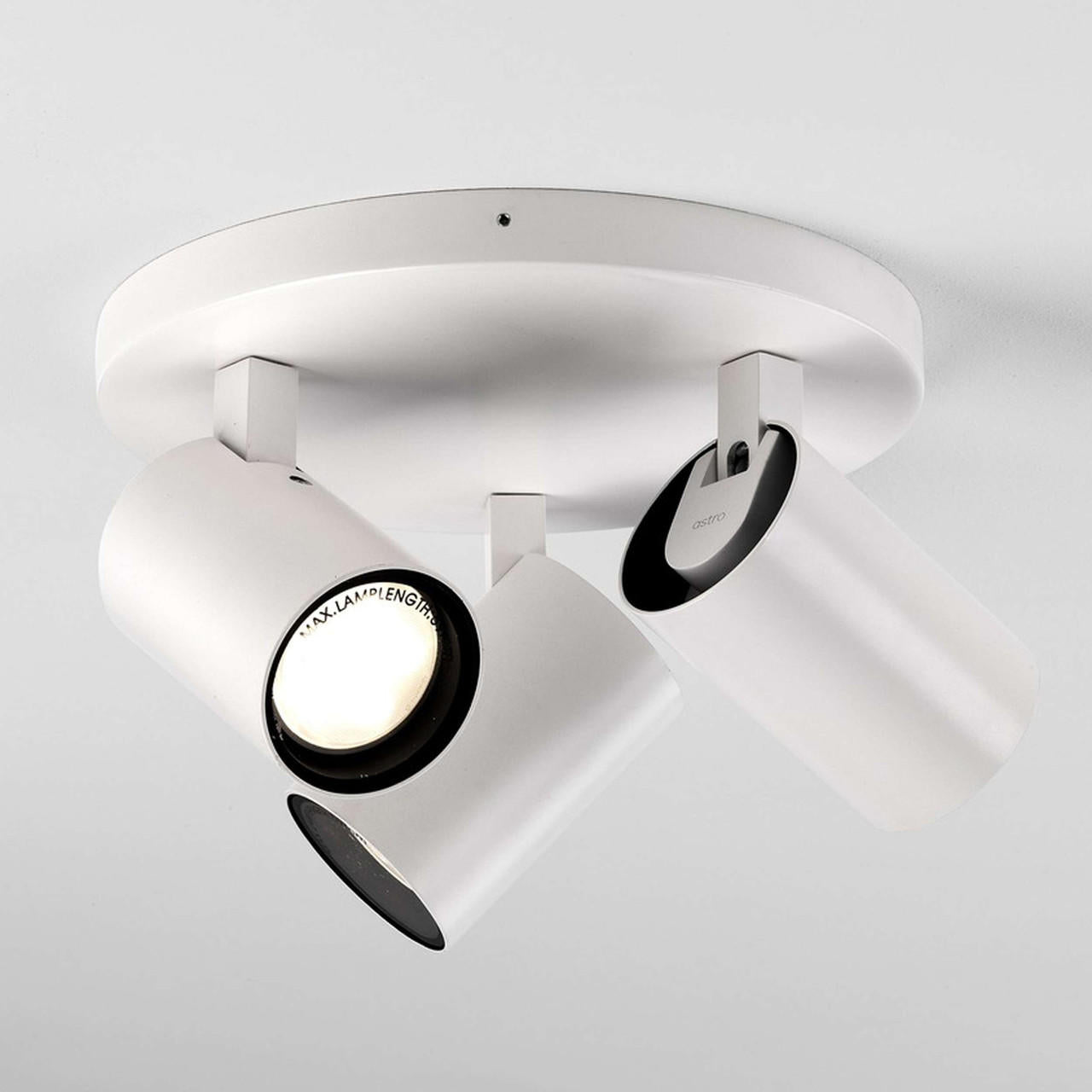 Aqua Triple Round Spotlight