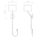 Astro Lighting Arbor Plug-In Wall Light | All Square Lighting