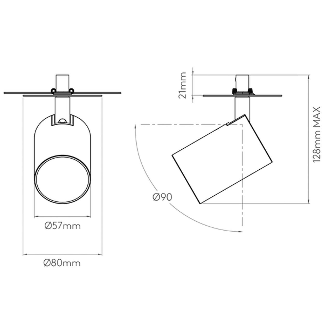Astro Lighting Ascoli Flush Fire-Rated Spotlight | All Square Lighting