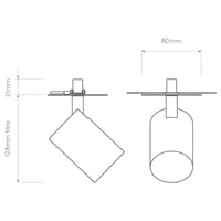 Astro Lighting Ascoli Recessed Spotlight | All Square Lighting