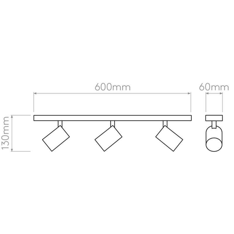 Ascoli Triple Bar Spotlight