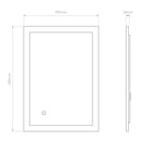 Astro Lighting Ascot 700 LED Illuminated Mirror | All Square Lighting
