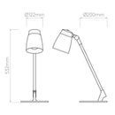 Astro Lighting Atelier Desk Lamp | All Square Lighting