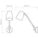 Astro Lighting Atelier Grande Wall Light | All Square Lighting
