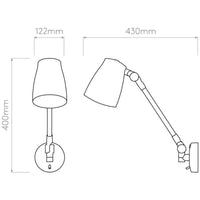 Astro Lighting Atelier Grande Wall Light | All Square Lighting