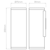 Astro Lighting Ava 200 Wall Light | All Square Lighting
