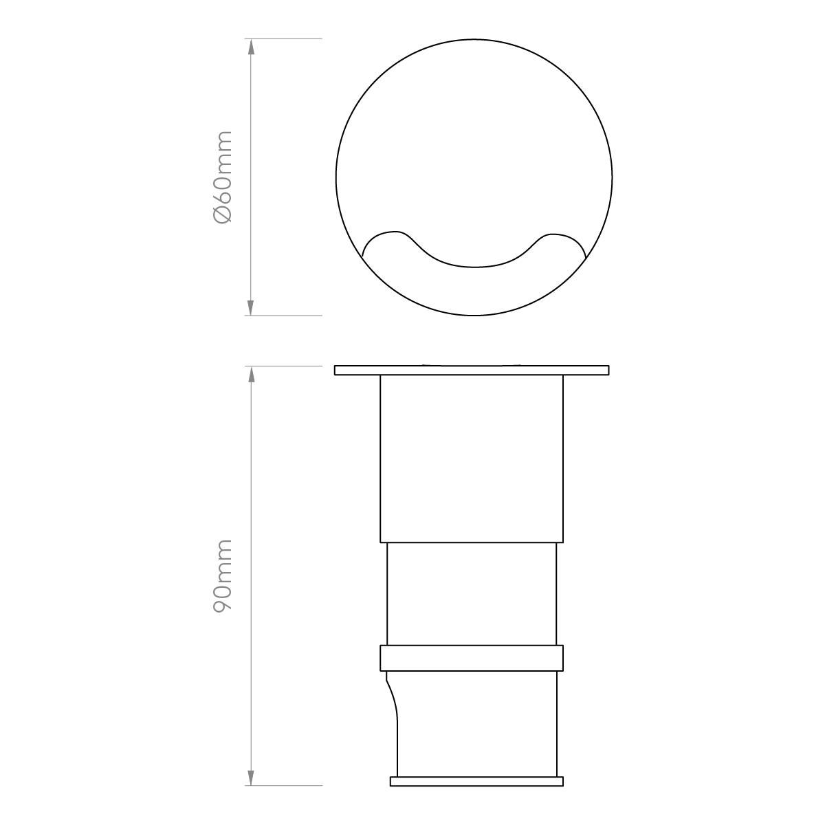 Beam One LED Wall Light