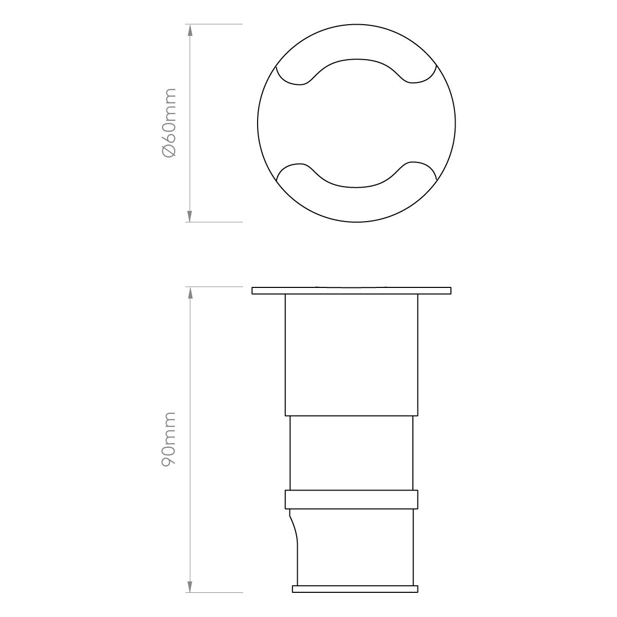 Beam Two LED Wall Light