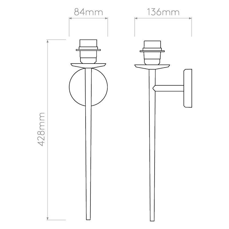 Beauville Wall Light