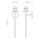 Astro Lighting Beauville Wall Light | All Square Lighting