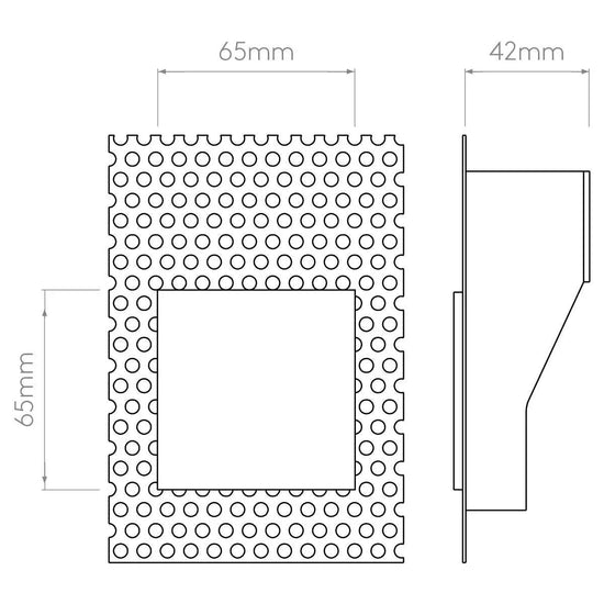 Borgo Trimless 65 Wall Light
