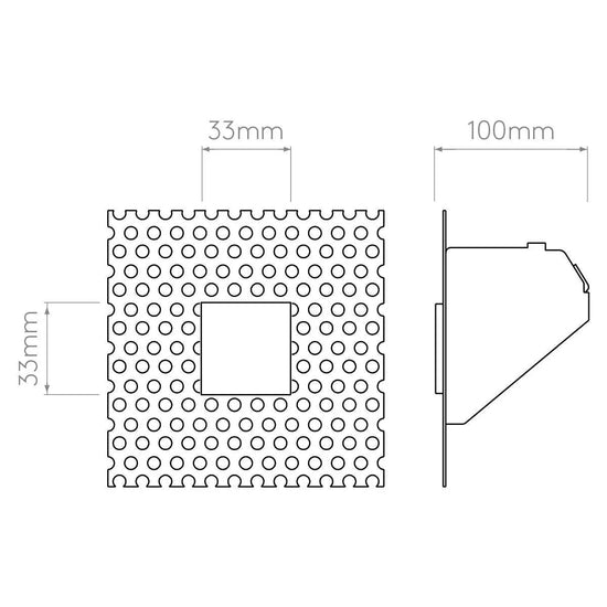 Borgo Trimless Mini Wall Light