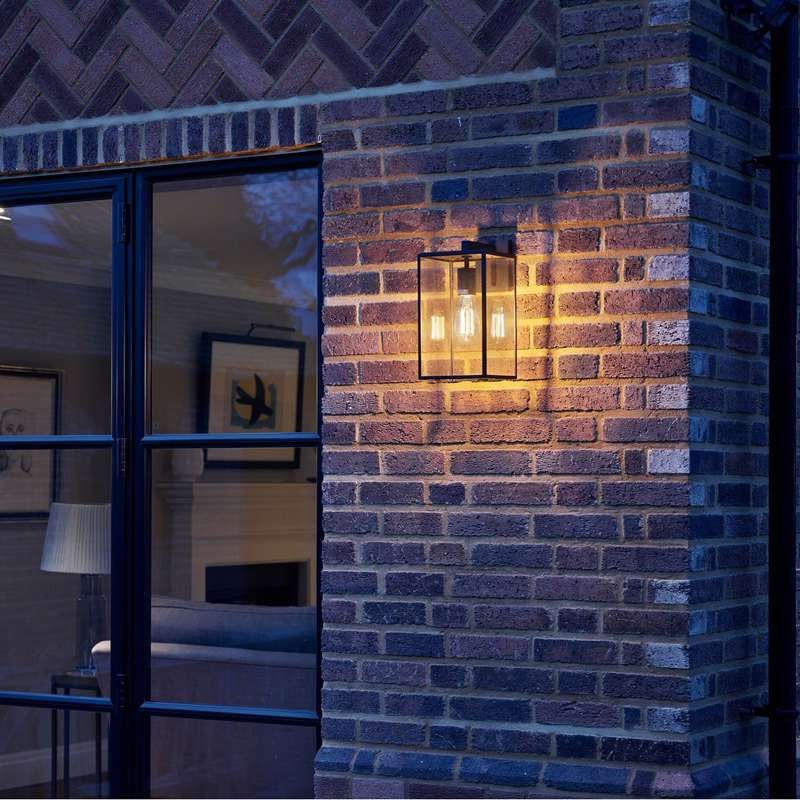 Astro Lighting Box Lantern 350 Wall Light | All Square Lighting