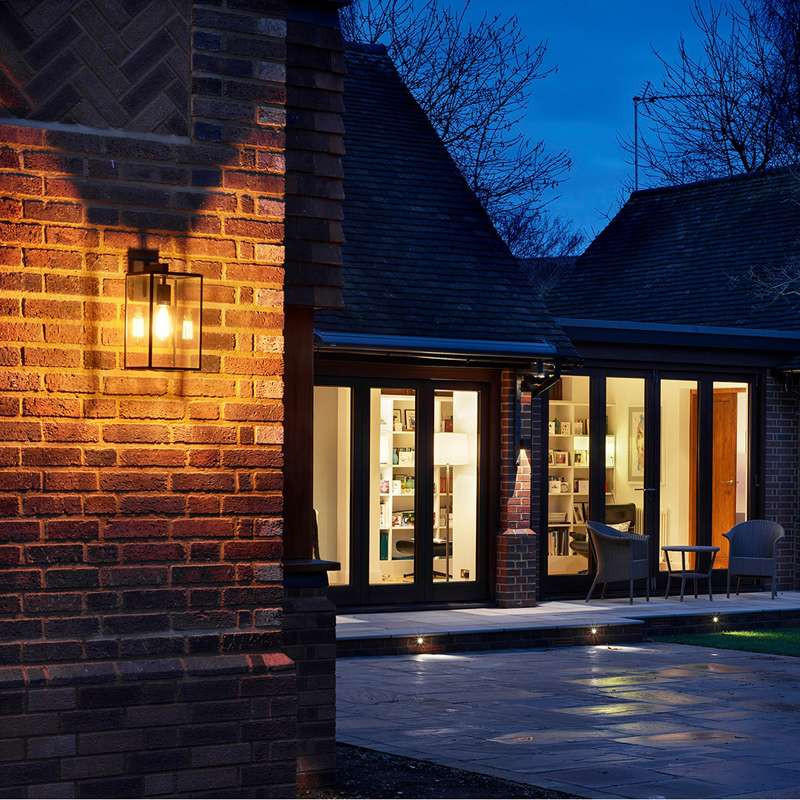 Astro Lighting Box Lantern 350 Wall Light | All Square Lighting