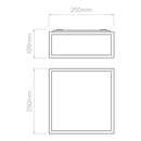 Astro Lighting Bronte Ceiling Light | All Square Lighting