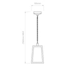 Astro Lighting Calvi 215 Pendant Light | All Square Lighting