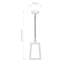 Astro Lighting Calvi 215 Pendant Light | All Square Lighting