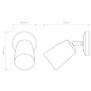 Astro Lighting Carlton Wall Light | All Square Lighting