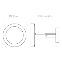 Astro Lighting Catena Illuminated Mirror | All Square Lighting