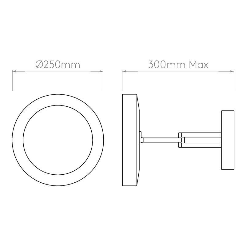Catena Illuminated Mirror