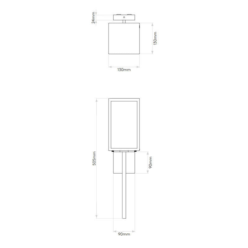 Coach 130 Wall Light
