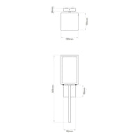 Astro Lighting Coach 130 Wall Light | All Square Lighting