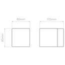 Astro Lighting Cube Wall Light | All Square Lighting