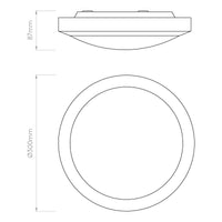 Astro Lighting Dakota 300 Ceiling Light | All Square Lighting