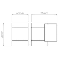 Astro Lighting Dartmouth Single Wall Light | All Square Lighting