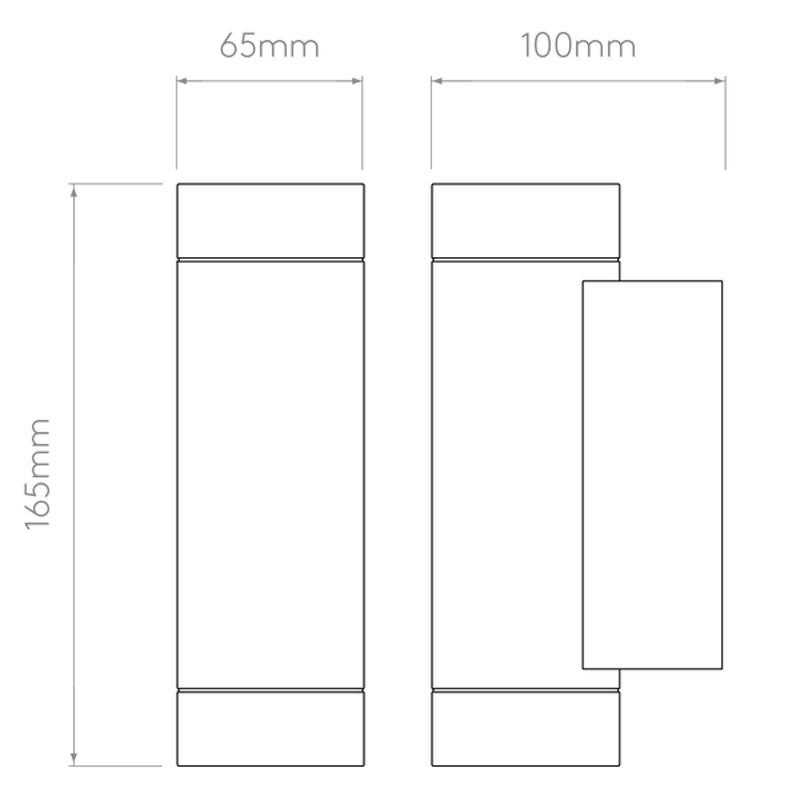 Dartmouth Twin Wall Light