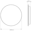 Astro Lighting Eclipse Round 350 LED Wall Light | All Square Lighting