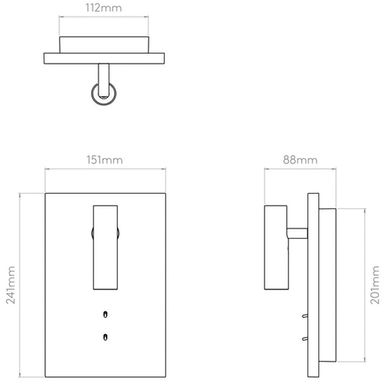 Edge Reader Mini Wall Light
