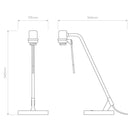 Astro Lighting Edward Desk Lamp | All Square Lighting