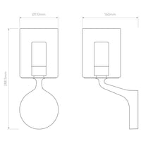 Astro Lighting Elena Wall Light | All Square Lighting