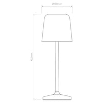 Astro Lighting Ella Table Lamp | All Square Lighting