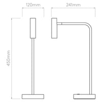 Astro Lighting Enna Desk Lamp | All Square Lighting