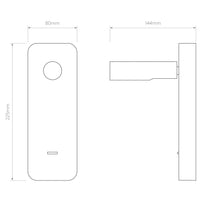 Astro Lighting Enna Surface USB Wall Light | All Square Lighting