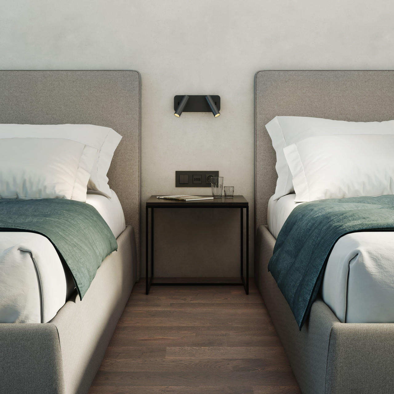 Astro Lighting Enna Twin Wall Light | All Square Lighting