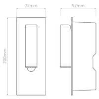 Astro Lighting Fuse 3 Wall Light | All Square Lighting