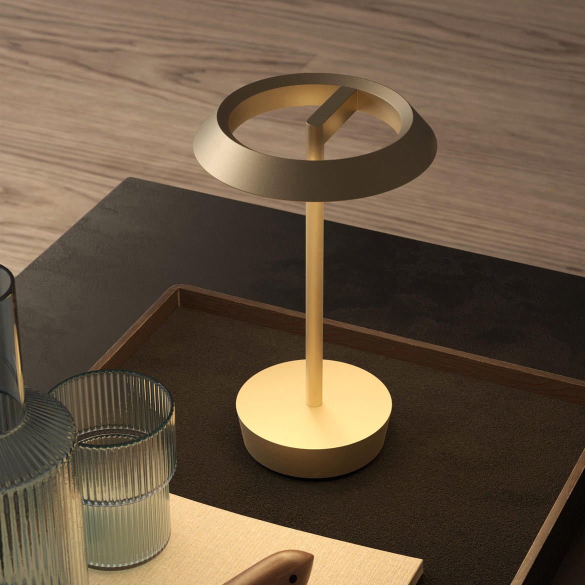 Astro Lighting Halo Portable Table Lamp | All Square Lighting