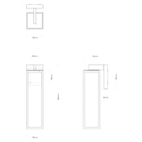 Astro Lighting Harvard Lantern Wall Light | All Square Lighting